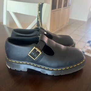 Black Dr. Marten Polley Mary Jane’s